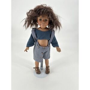 Kaye Wiggs 2002 African American Black PORCELAIN DOLL 24" # 070/600